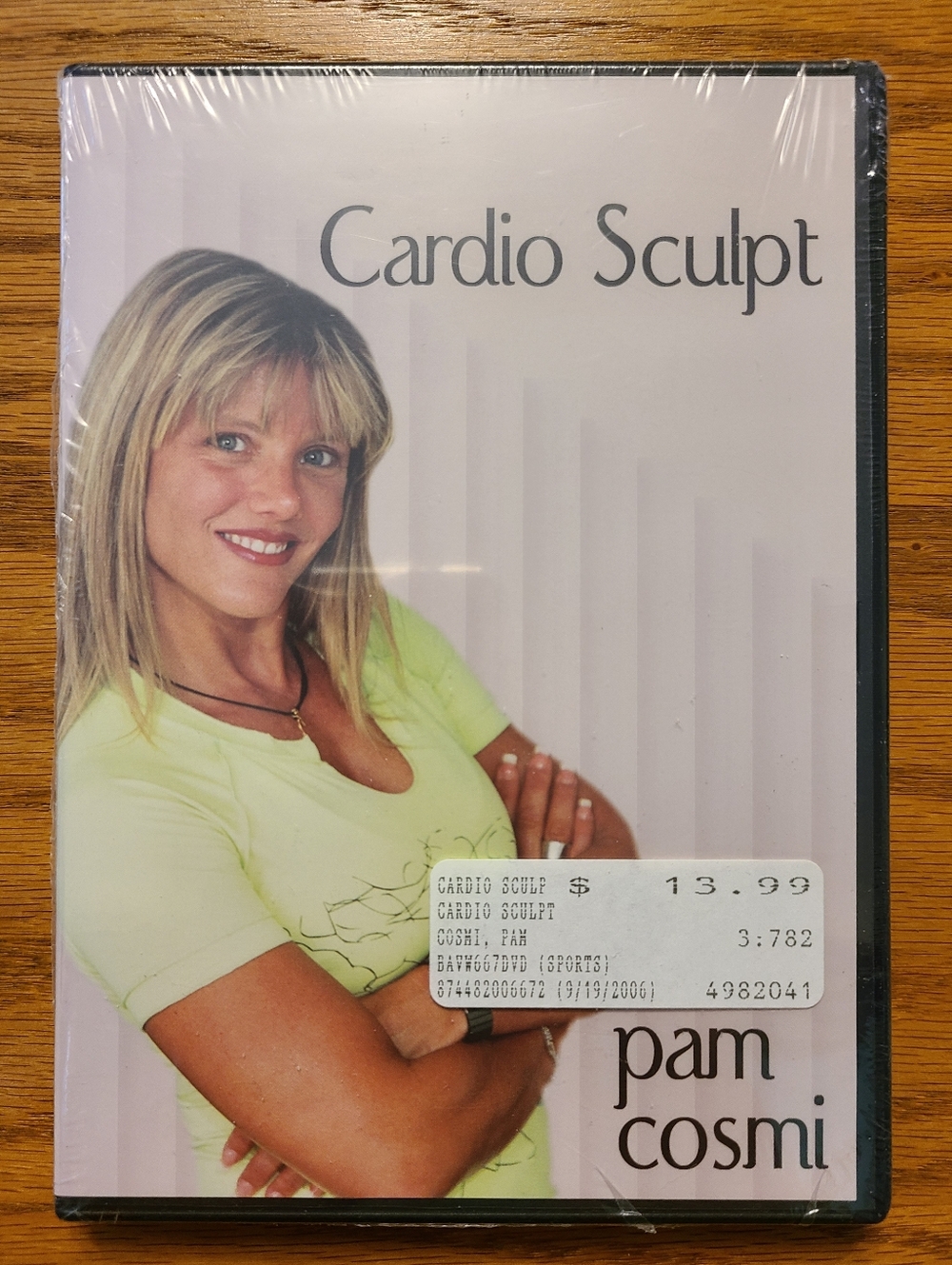 Cardio Sculpt Workout DVD - Pam Cosmi - Hand Weights & Tubing Strength Exercise